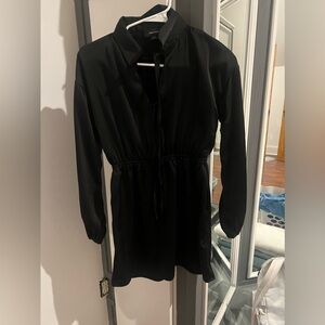 ASOS size small black long sleeve dress